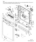 Diagram for Escutcheon & Door Asm