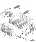 Diagram for Upper Rack Asm