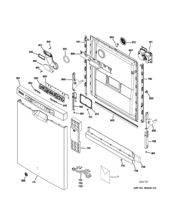 Diagram for GDF540HSD0SS