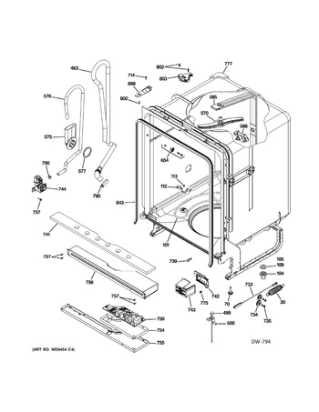 Diagram for GDF540HSD0SS