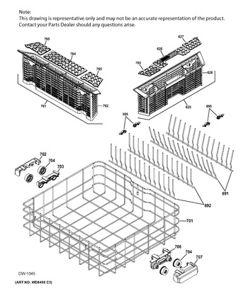 Diagram for GDF540HMF4ES