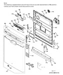 Diagram for Escutcheon & Door Asm