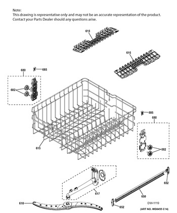 Diagram for GDF520PSF6SS