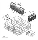 Diagram for Lower Rack Asm