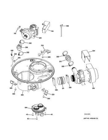 Diagram for GDF510PSD0SS