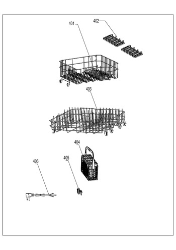 Diagram for GDF410SGF0WW