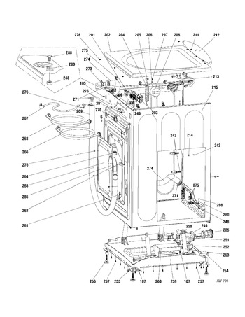 Diagram for GBVH5300K2WW