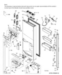 Diagram for Dispenser Door