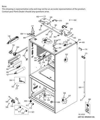 Diagram for CYE22TSHFSS