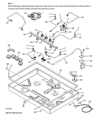 Diagram for CGP650SET4SS