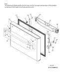 Diagram for Freezer Door