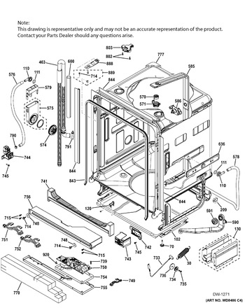 Diagram for CDT865SSJ0SS