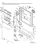 Diagram for Escutcheon & Door Asm