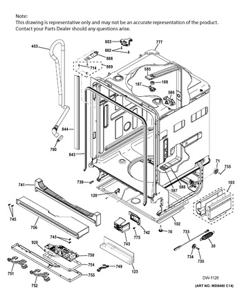 Diagram for CDT765SSF7SS