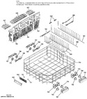 Diagram for Lower Rack Assembly