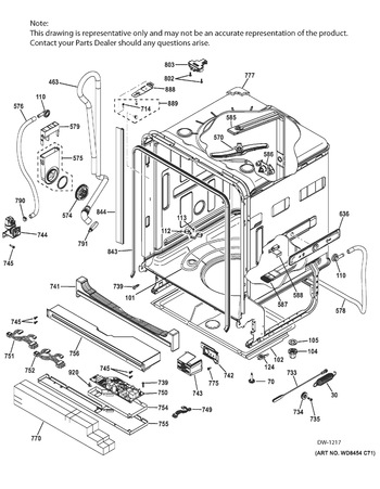 Diagram for CDT725SSF7SS