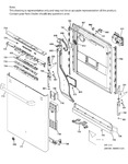 Diagram for Escutcheon & Door Asm