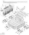 Diagram for Lower Rack Assembly