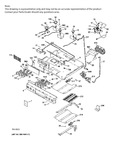 Diagram for Control Panel, Gas & Burner Parts