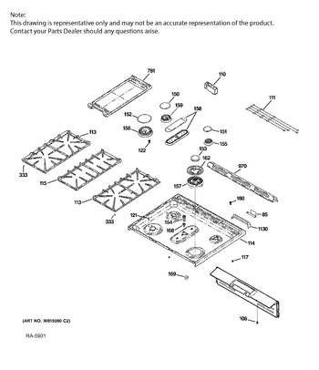 Diagram for CCGS985SET5SS