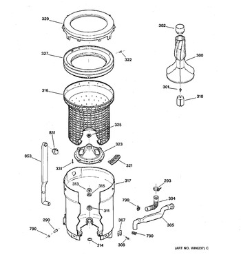 Diagram for WCXR1070T5AA