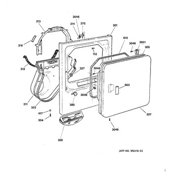 Diagram for DPXQ473GT2WW