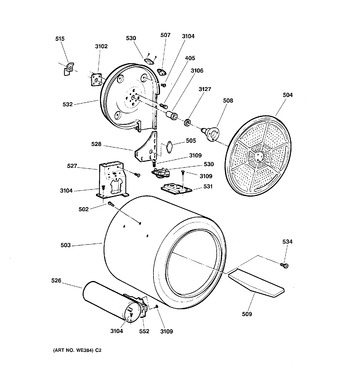 Diagram for DPXQ473GT2WW