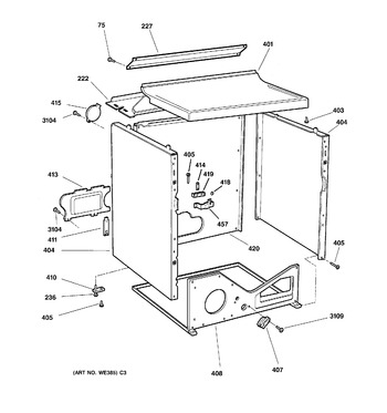 Diagram for DWXR473ET3WW