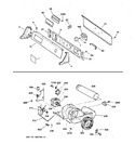 Diagram for 1 - Backsplash, Blower & Drive Assembly