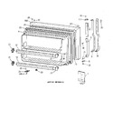 Diagram for 1 - Freezer Door