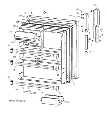 Diagram for TBT21DAXLRWW