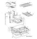 Diagram for 4 - Shelf Parts