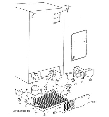 Diagram for TFG25PRYFWW