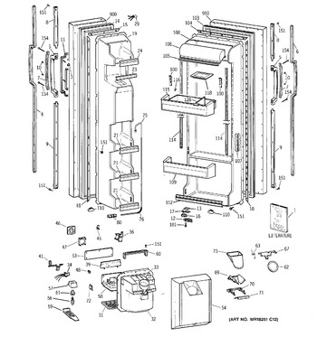 Diagram for TFG22JRXFWW