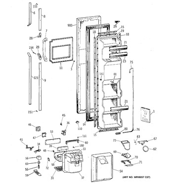 Diagram for TFK25PRZBWW