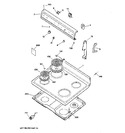 Diagram for 1 - Control Panel & Cooktop