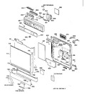 Diagram for 1 - Escutcheon & Door Assembly