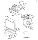 Diagram for 1 - Escutcheon & Door Assembly