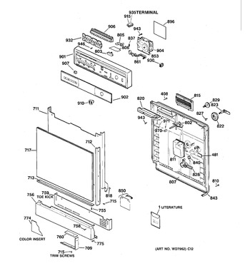 Diagram for GSD850Y-72