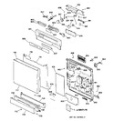 Diagram for 1 - Escutcheon & Door Assembly