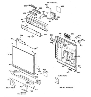 Diagram for GSD1380X72WW