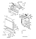 Diagram for 1 - Escutcheon & Door Assembly