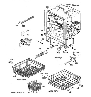 Diagram for GSD1350X73