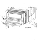 Diagram for 1 - Freezer Door