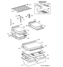 Diagram for 4 - Shelf Parts