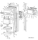 Diagram for 2 - Fresh Food Door