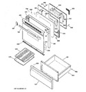 Diagram for 3 - Door & Drawer Parts