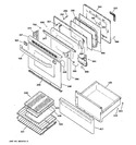 Diagram for 3 - Door & Drawer Parts