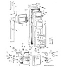 Diagram for 1 - Freezer Door