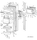 Diagram for 2 - Fresh Food Door